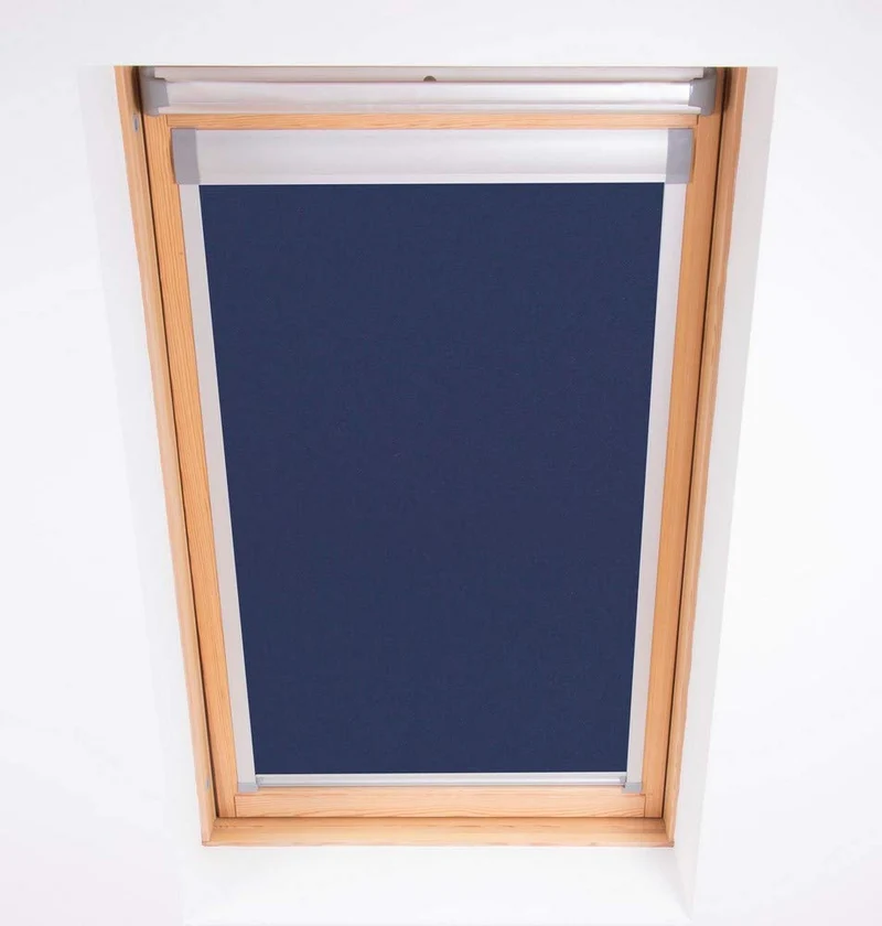 Bloc Skylight Rollo Für Velux Dachfenster Blockout, Marineblau, U04 U04 Für Velux Dachfenster Navy,