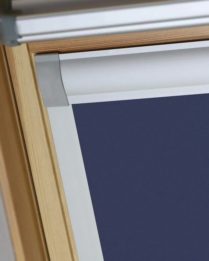 Bloc Skylight Rollo Für Velux Dachfenster Blockout, Marineblau, U04 U04 Für Velux Dachfenster Navy,