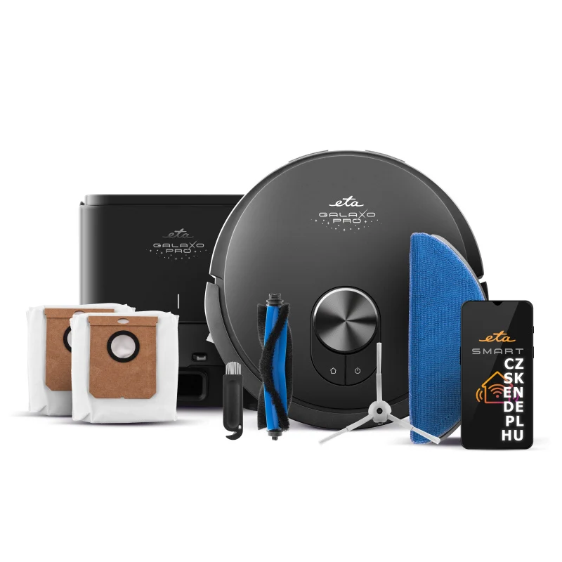 Roboterstaubsauger ETA Galaxo PRO 6239 90000 schwarz