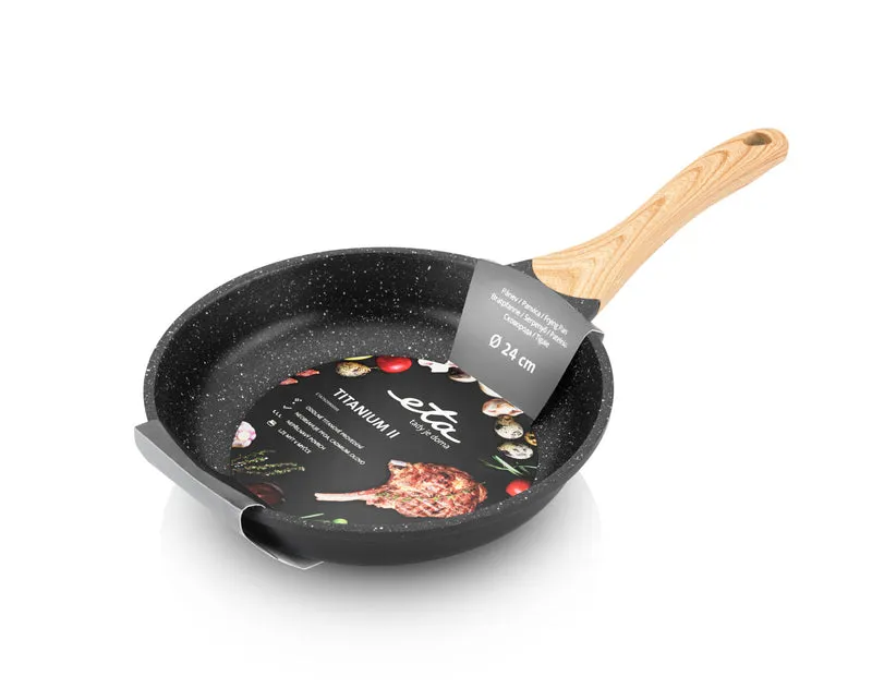 Pfanne ETA Titanium II 7929 90000 schwarz