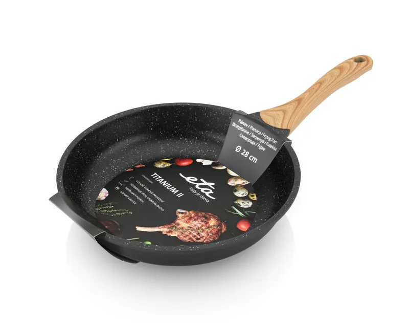 Pfanne ETA Titanium II 6929 90000 schwarz