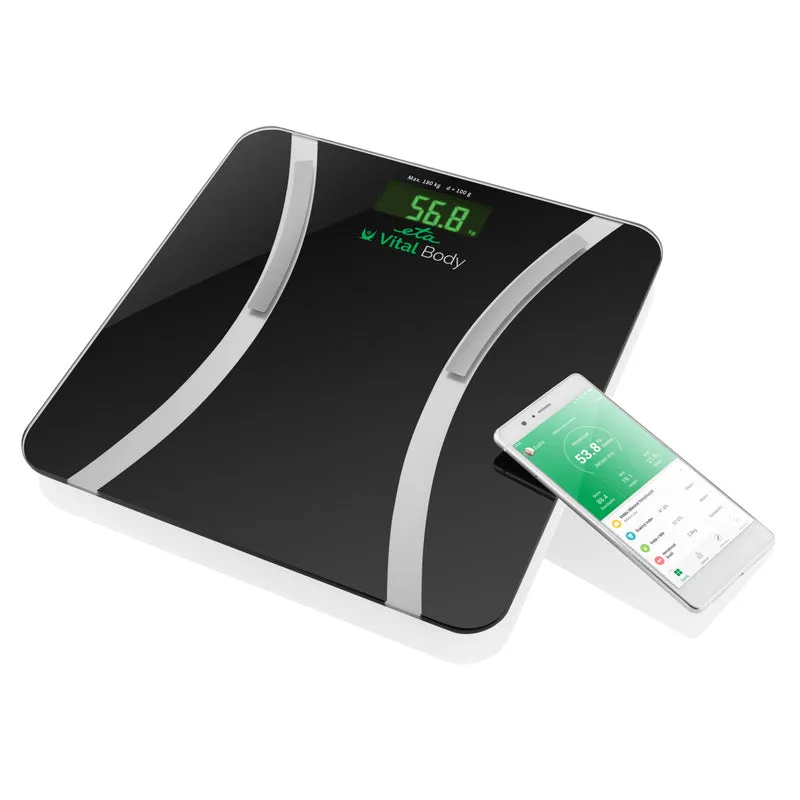 Personenwaage ETA Vital Body 6780 90000 schwarz