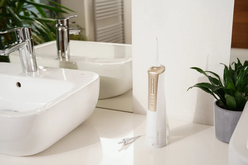 Munddusche ETA AquaCare Power 2708 90000 weiß/gold