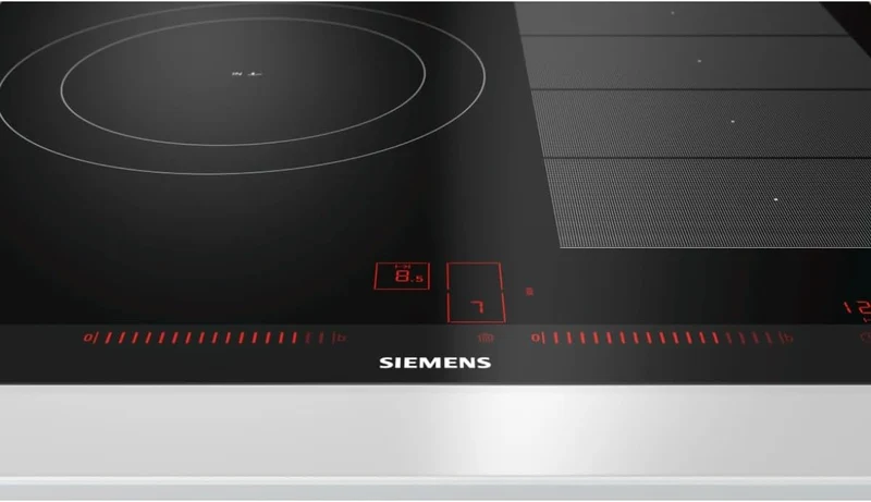 Siemens EX675LJC1E Hob Black Integrated with Hob (Black, Built-in, with Induction Plate, 19 cm, 2.2