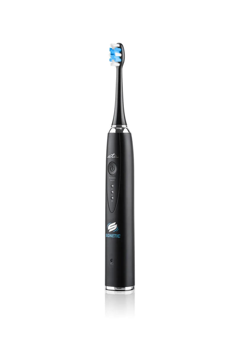 Zahnbürsten-Set ETA Sonetic 3707 90010 schwarz/weiß