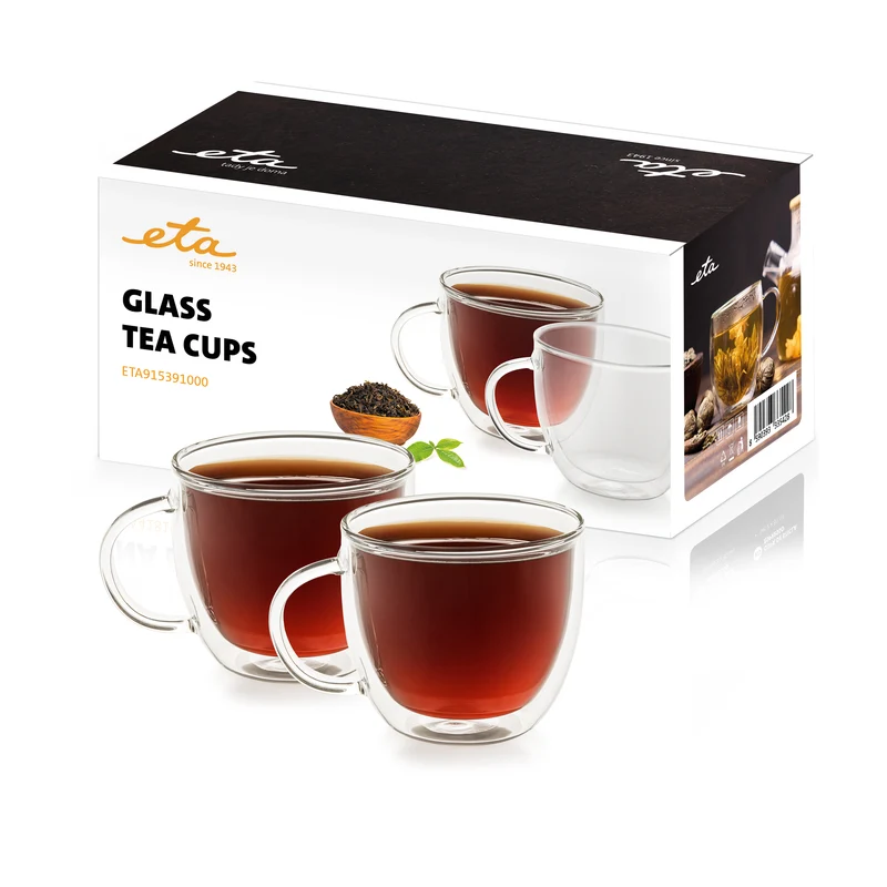 Tassen-Set ETA 9153 91000 glas