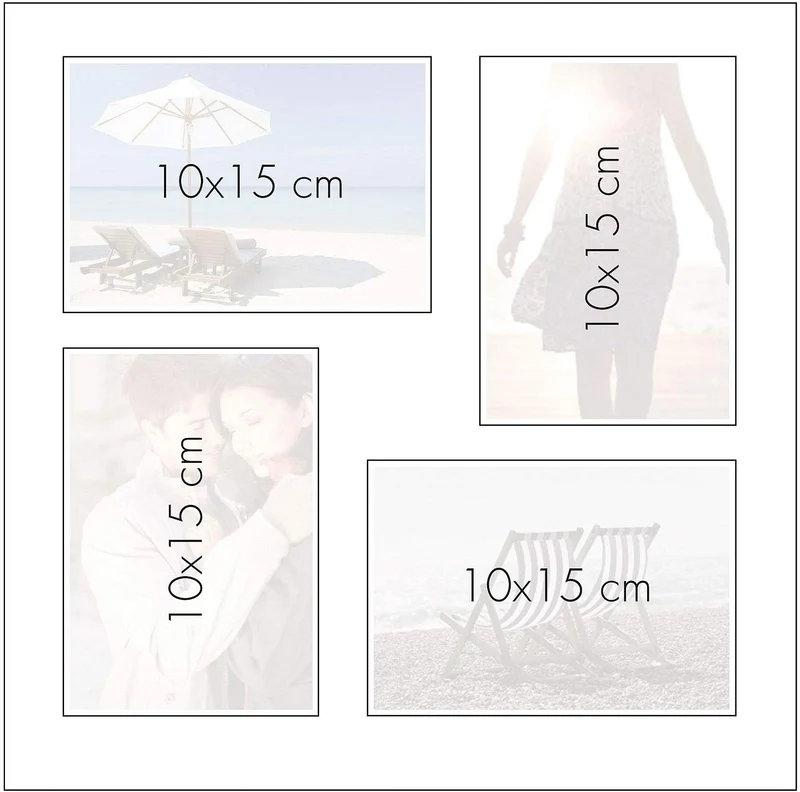 goldbuch 31450 Hochzeitsalbum Elegance, Album für Fotos & Bilder, 30 x 31 cm, Fotoalbum mit 100 weis