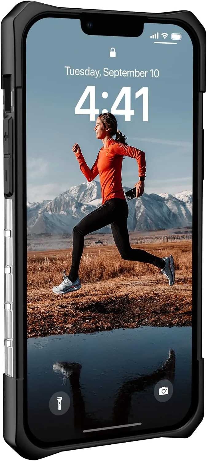 URBAN ARMOR GEAR Plasma Hülle kompatibel mit Apple iPhone 14 Plus [Wireless Charging kompatibles Cov