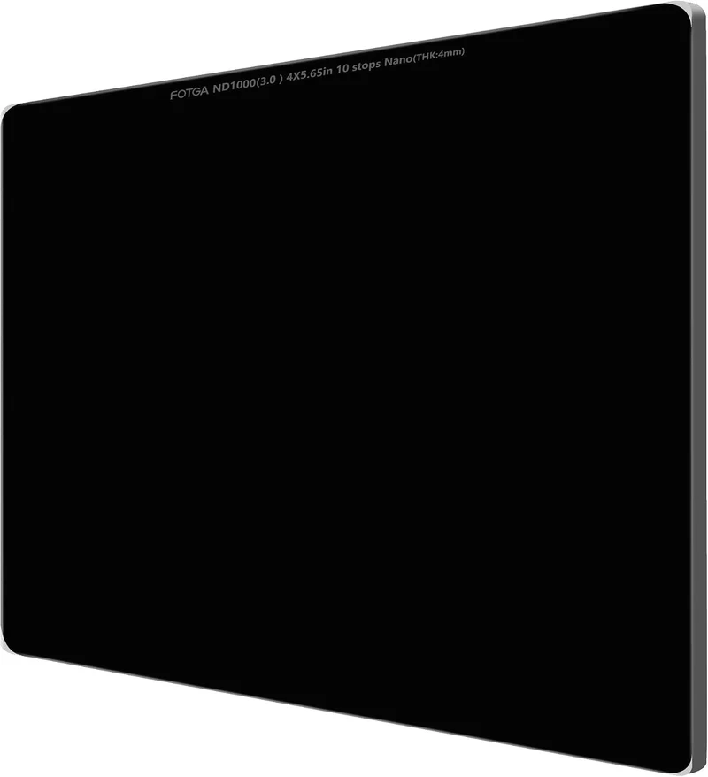 FOTGA Nano 4x5.65 ND1000 Neutral Graufilter Rechteckfilter aus Optisches Glas, ND3.0 (10 Stopps) Cin