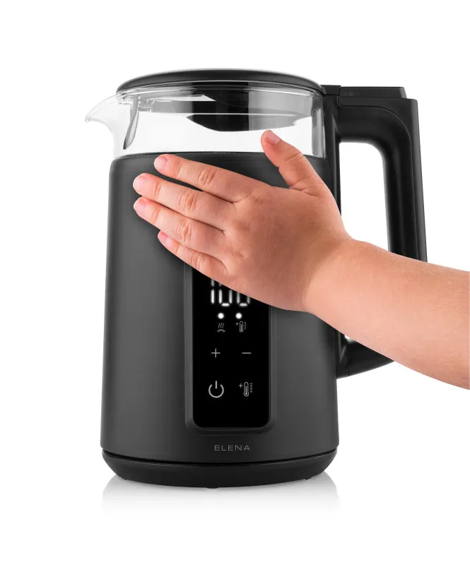 Elektrischer Wasserkocher ETA Elena 9595 90000 (ETA959590000) schwarz/glas
