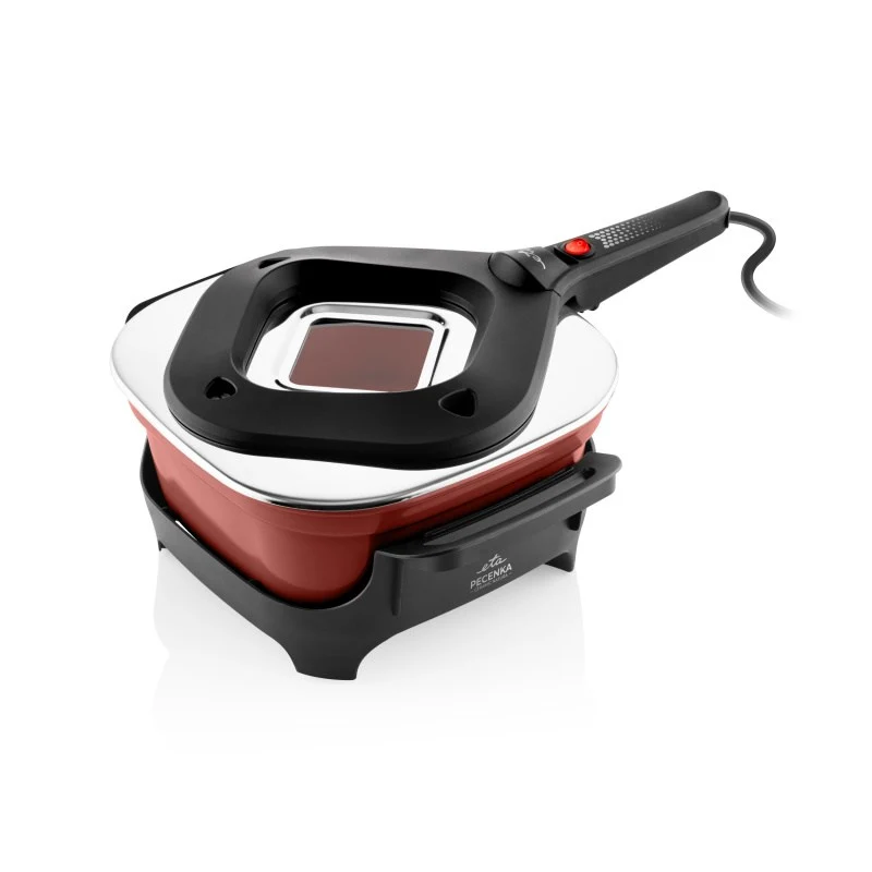 Elektrischer Backtopf ETA Pečenka Ceramic Natura 0133 90053 rot