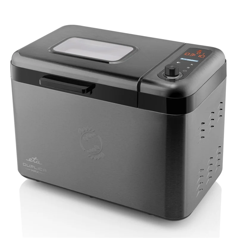 Brotbackautomat ETA Duplica II 3147 90000 schwarz/rostfreier stahl