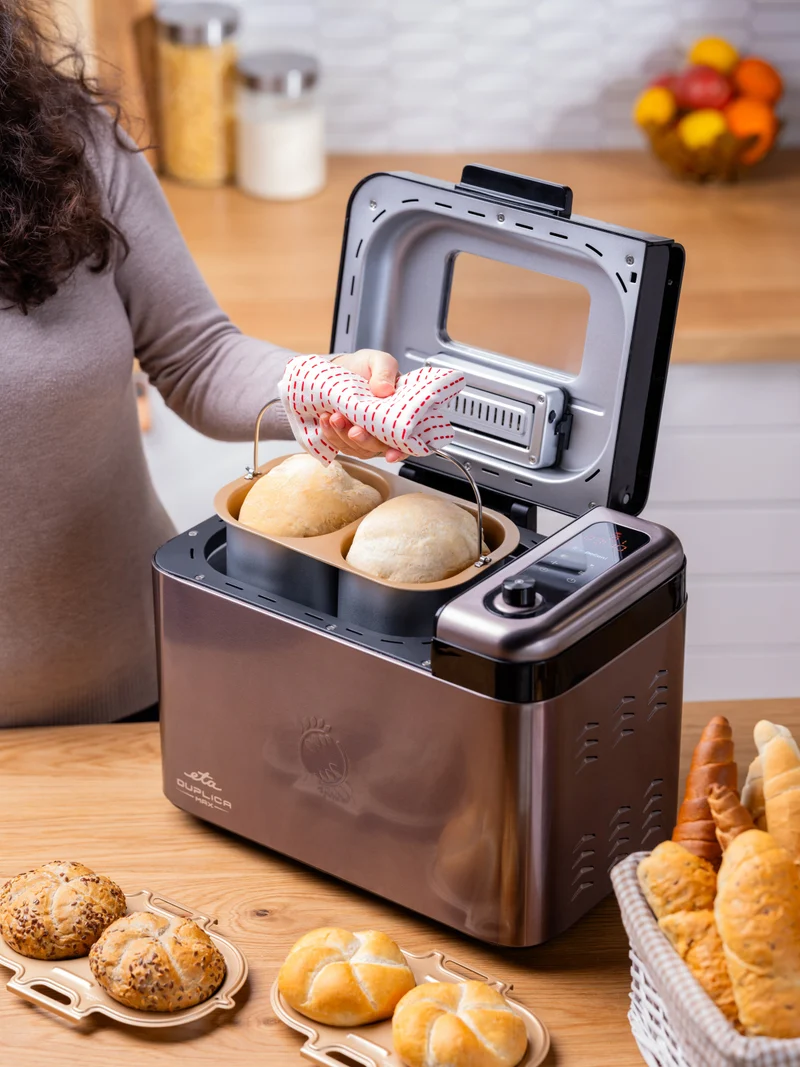 Brotbackautomat ETA Duplica II 3147 90000 schwarz/rostfreier stahl