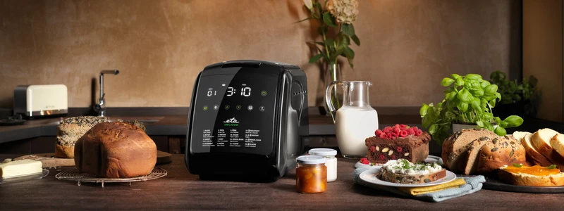 Brotbackautomat ETA Delicca II 7149 90030 schwarz/rostfreier stahl