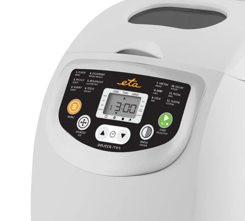 Brotbackautomat ETA Delicca 8149 90000 weiß