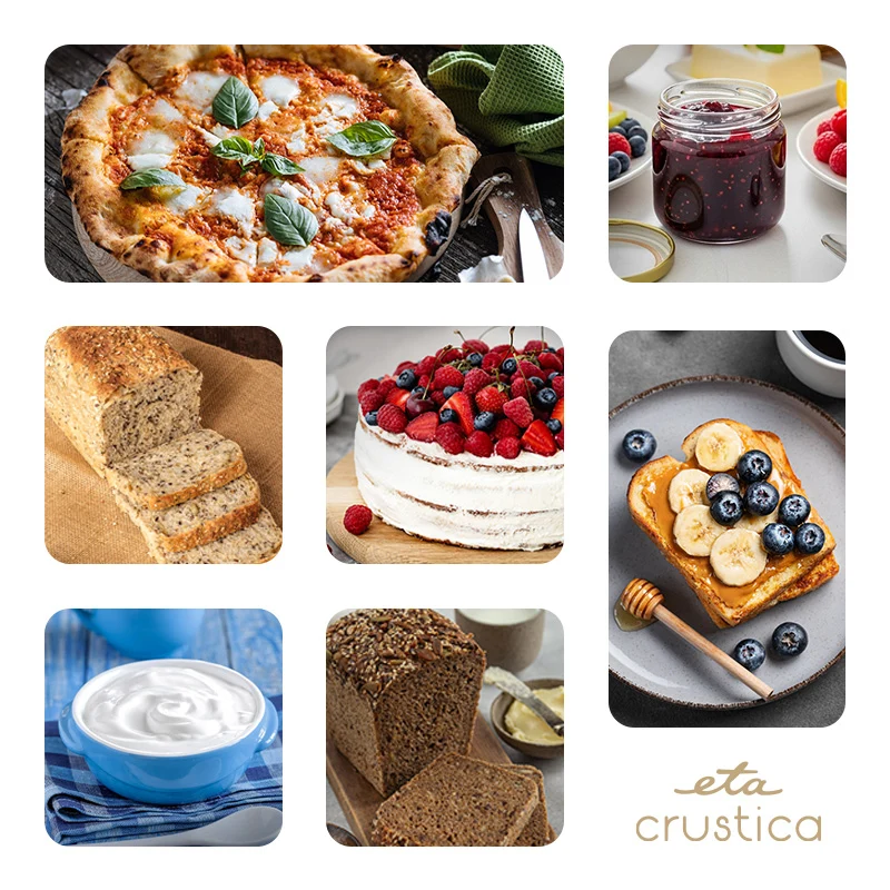Brotbackautomat ETA 4150 90000 Crustica weiß