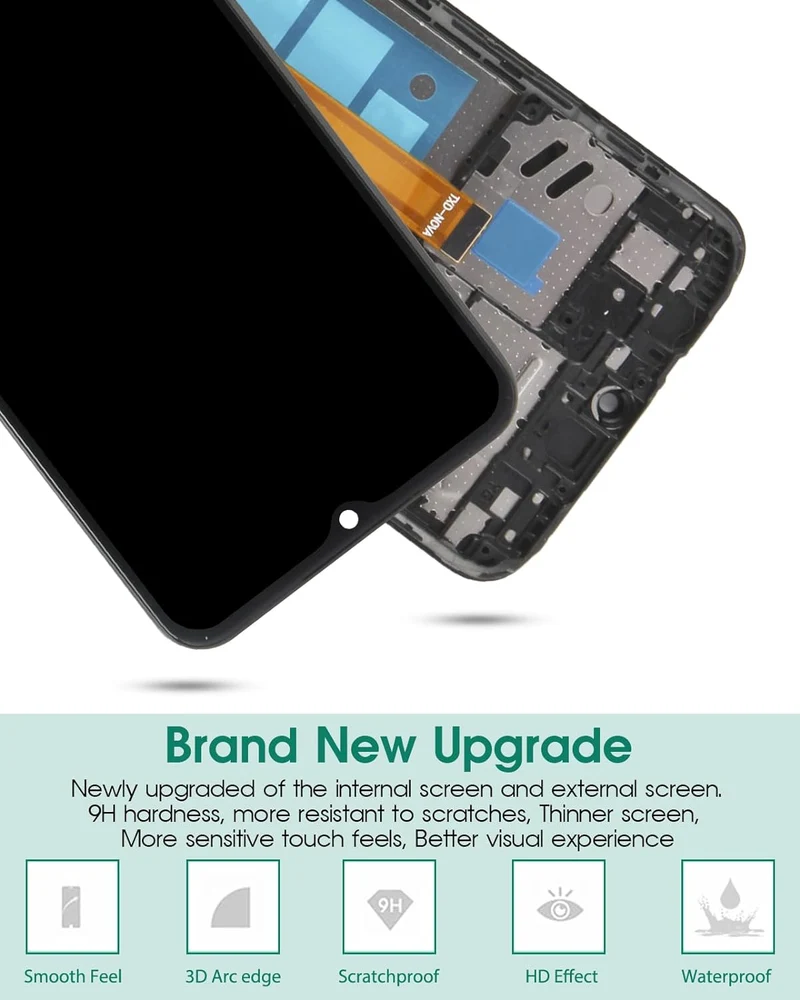 Für Samsung Galaxy A03 Core LCD-Bildschirm für Samsung A03 Core Bildschirm Ersatz A032 LCD Display S