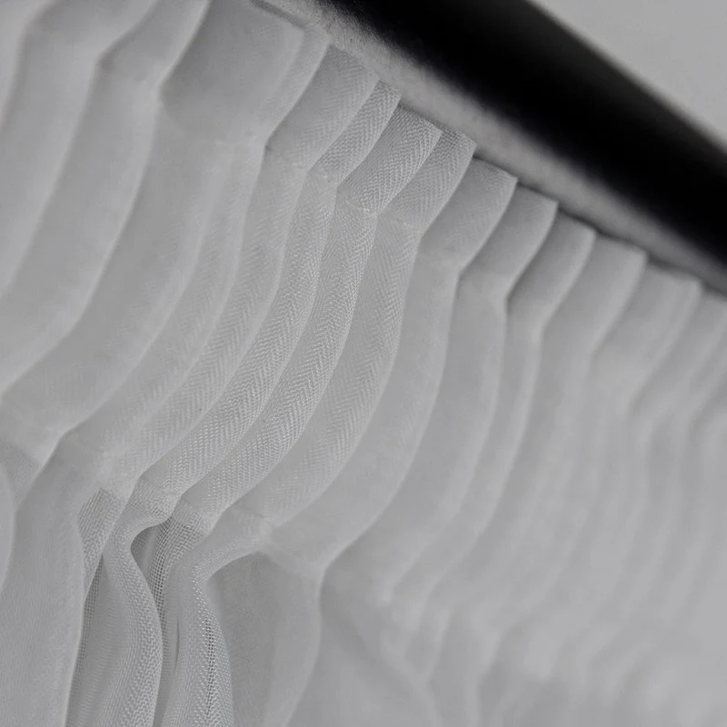 Gardinen Vorhang Voile weiss halbtransparent mit Kräuselband Bleiband Fenster Wohnzimmer,Schlafzimme