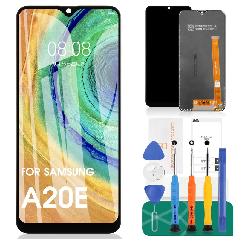 SRJTEK Für Samsung Galaxy A20e Bildschirm Ersatz für Samsung Galaxy A10e LCD-Display für Samsung Gal