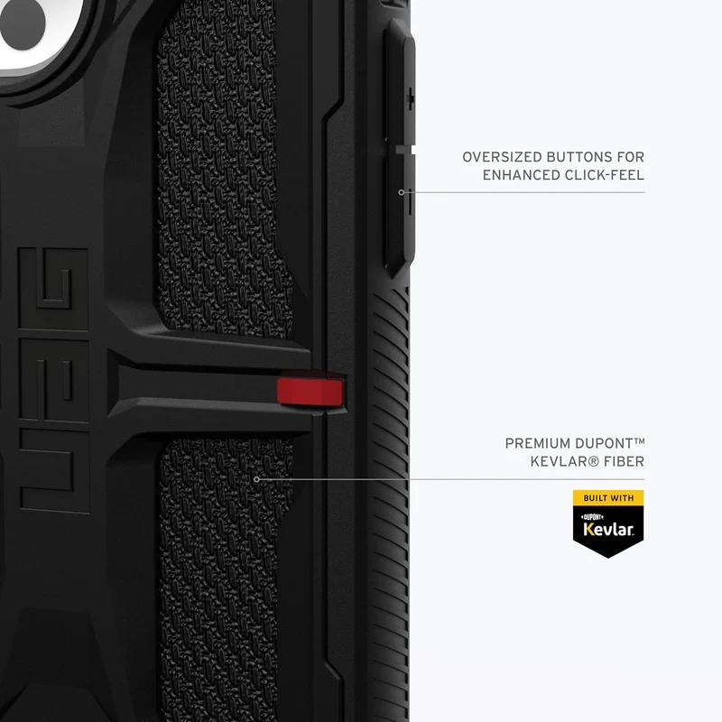 URBAN ARMOR GEAR Monarch Schutzhülle kompatibel mit Apple iPhone 15 Pro Max Hülle [Wireless Charging