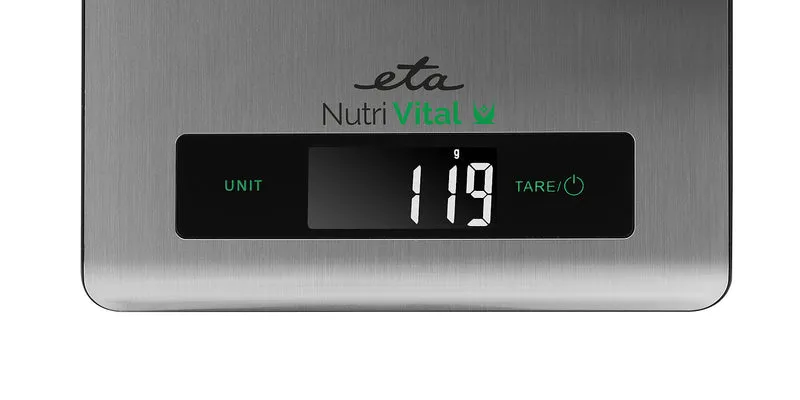 Küchenwaage ETA Vital mit App 0790 90000 rostfreier stahl