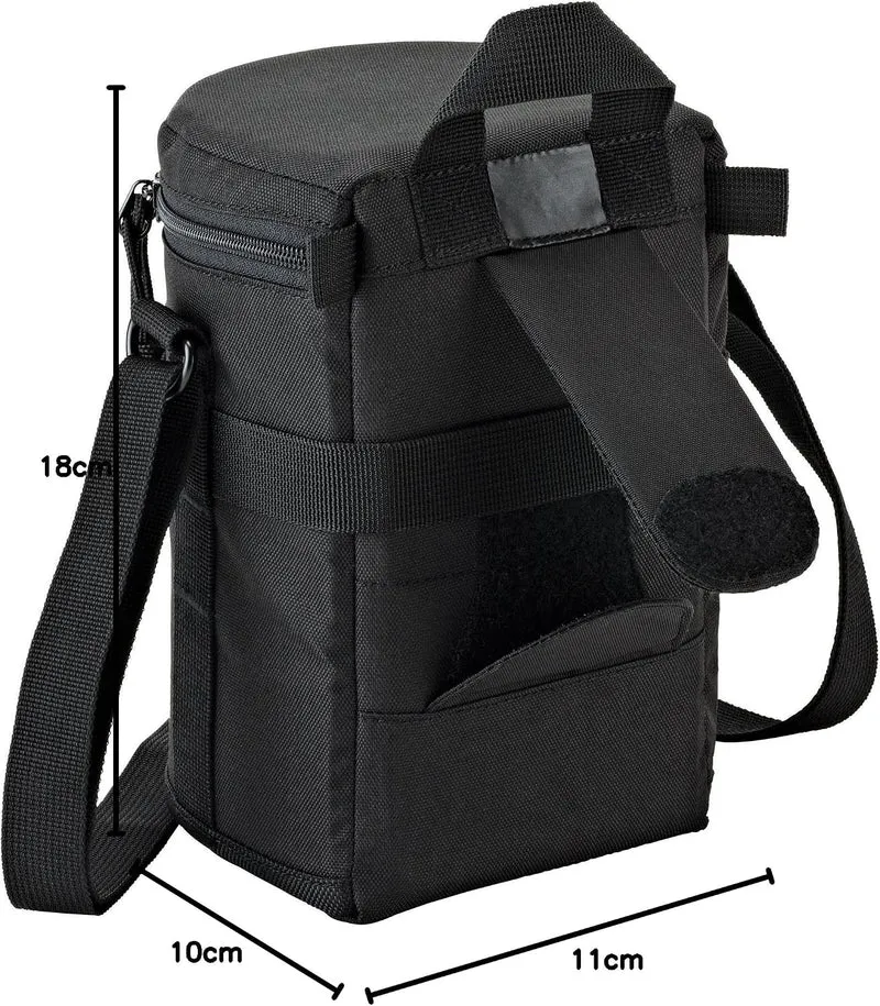 Lowepro LP36980 Objektivtasche 11 x 18 cm schwarz 11 x 18cm Single Schwarz, 11 x 18cm Single Schwarz