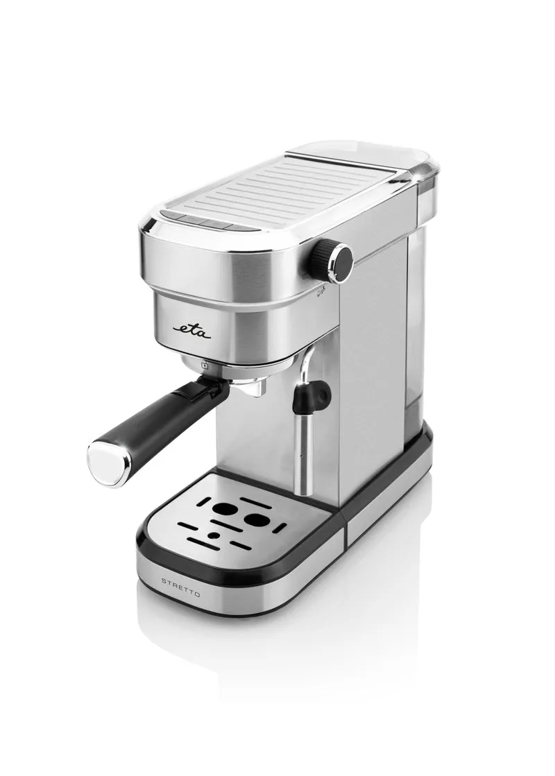 Hebel-Kaffeemaschine ETA Stretto 2180 90000 (ETA218090000) rostfreier stahl
