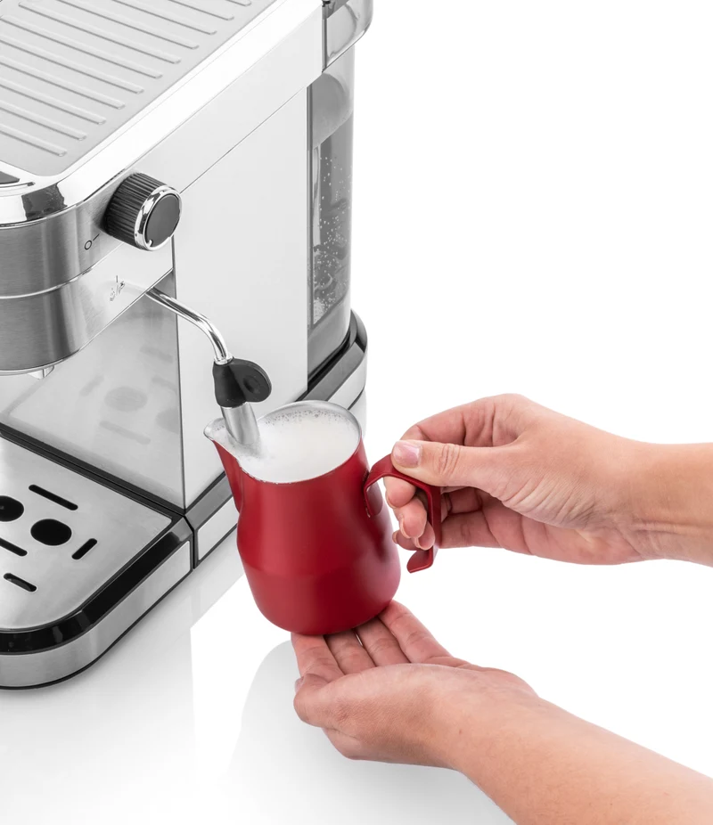 Hebel-Kaffeemaschine ETA Stretto 2180 90000 (ETA218090000) rostfreier stahl