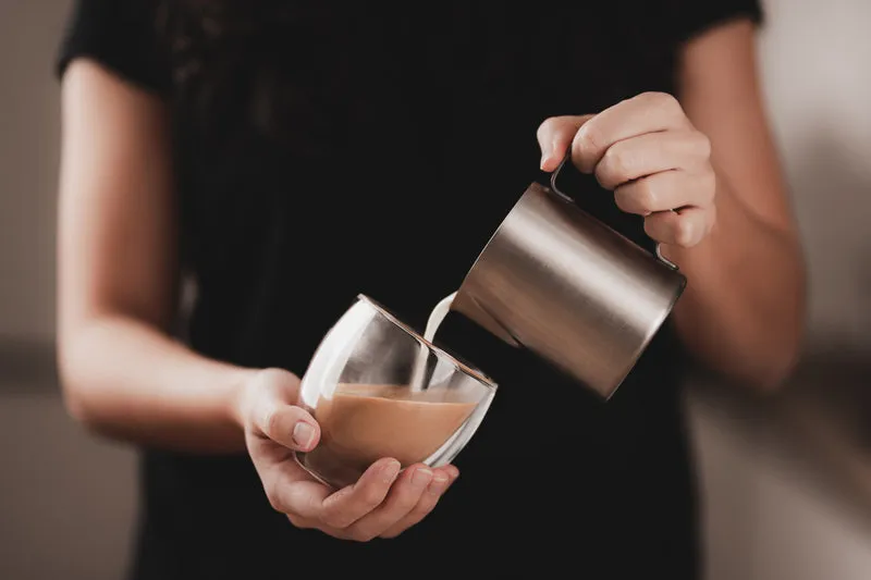 Hebel-Kaffeemaschine ETA Stretto 2180 90000 (ETA218090000) rostfreier stahl