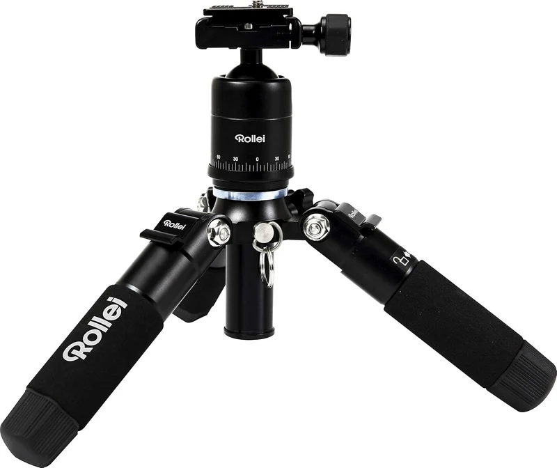 Rollei Makroschlitten, Stabiler Foto/Video Makro-Einstellschlitten für DSLR und System Foto-Kameras.