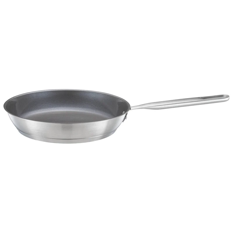 Fiskars Bratpfanne, Ø 26 cm, Beschichtete Pfanne, Für alle Kochfelder geeignet, Recycelter Edelstahl