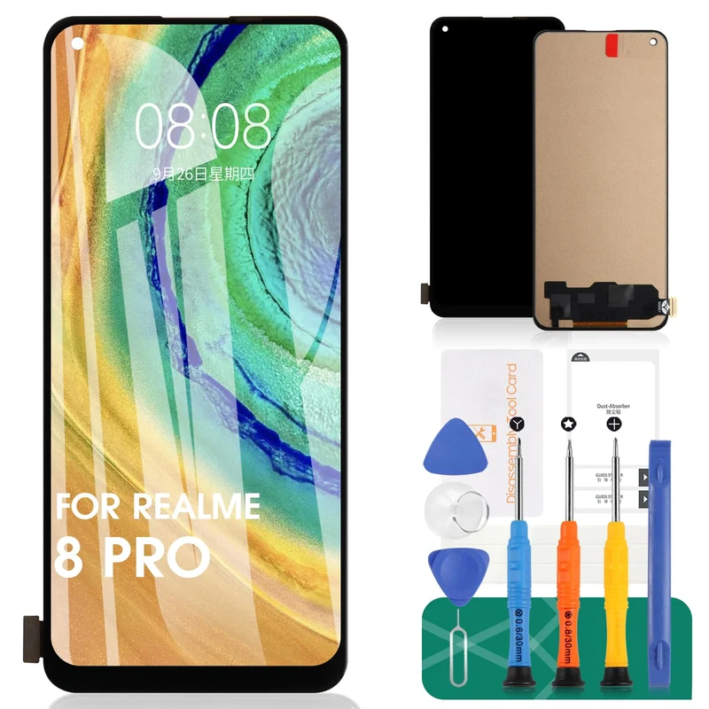Für OPPO A74 4G LCD Display Für Oppo A94 5G Bildschirm Ersatz Für Realme 8 4G Touch Screen Für Realm