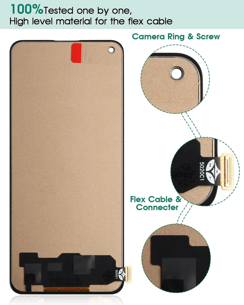 Für OPPO A74 4G LCD Display Für Oppo A94 5G Bildschirm Ersatz Für Realme 8 4G Touch Screen Für Realm