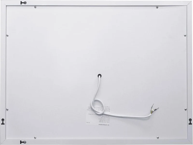 MEESALISA Badspiegel 120x70 cm mit Beleuchtung Badezimmer grosser Wandspiegel Led Spiegel mit Touch