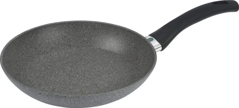 BALLARINI Ferrara Granitium Pfanne mit Antihaftbeschichtung, 24 cm, Induktionsgeeignet, Mit Temperat