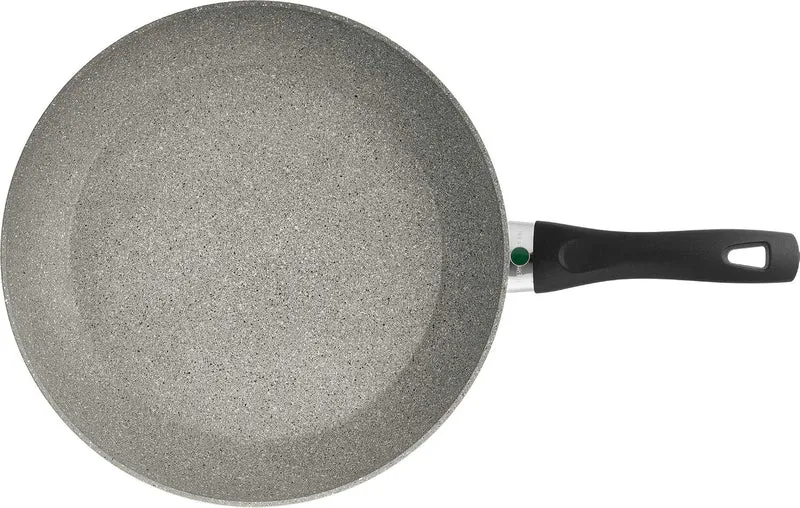 BALLARINI Ferrara Granitium Pfanne mit Antihaftbeschichtung, 24 cm, Induktionsgeeignet, Mit Temperat