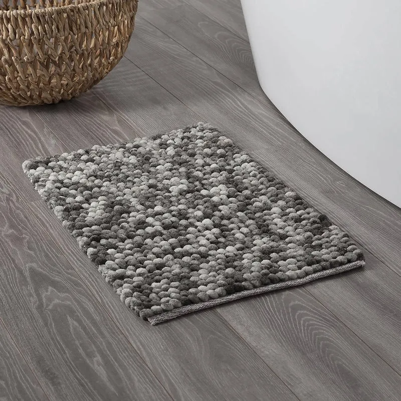 Sealskin Vintage Badematte 80x50 cm dunkelgrau, Grau