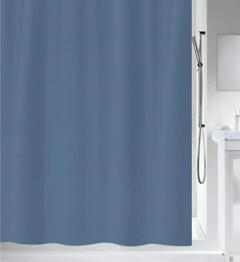 Spirella Anti-Schimmel Duschvorhang - Anti-Bakteriell, waschbar, wasserdicht - Polyester, „Primo “ 2