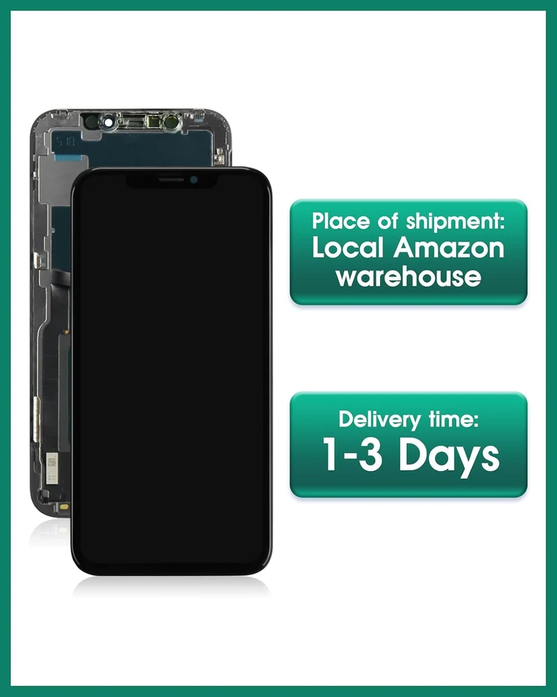 SRJTEK Ersatzbildschirm für iPhone 13 Mini LCD Display für iPhone 13 Mini Touchscreen A2628 Digitize