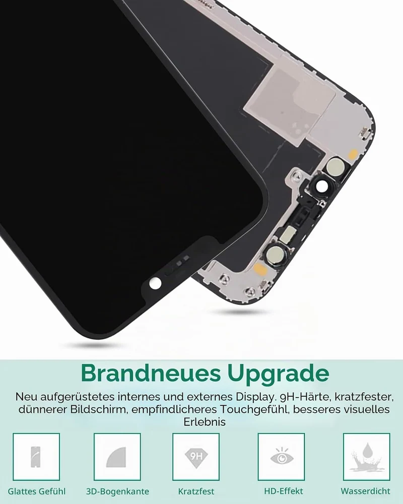 SRJTEK Ersatzbildschirm für iPhone 13 Mini LCD Display für iPhone 13 Mini Touchscreen A2628 Digitize