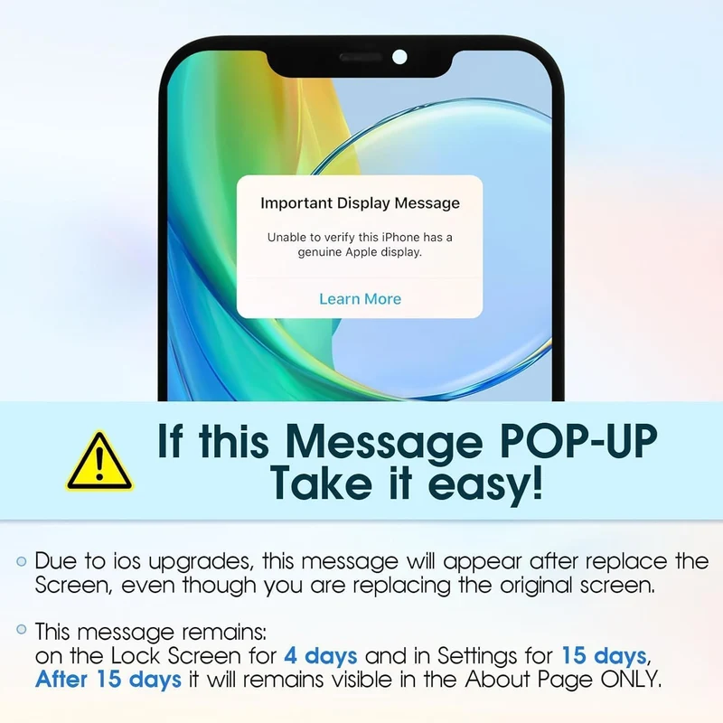 SRJTEK Ersatzbildschirm für iPhone 13 Mini LCD Display für iPhone 13 Mini Touchscreen A2628 Digitize