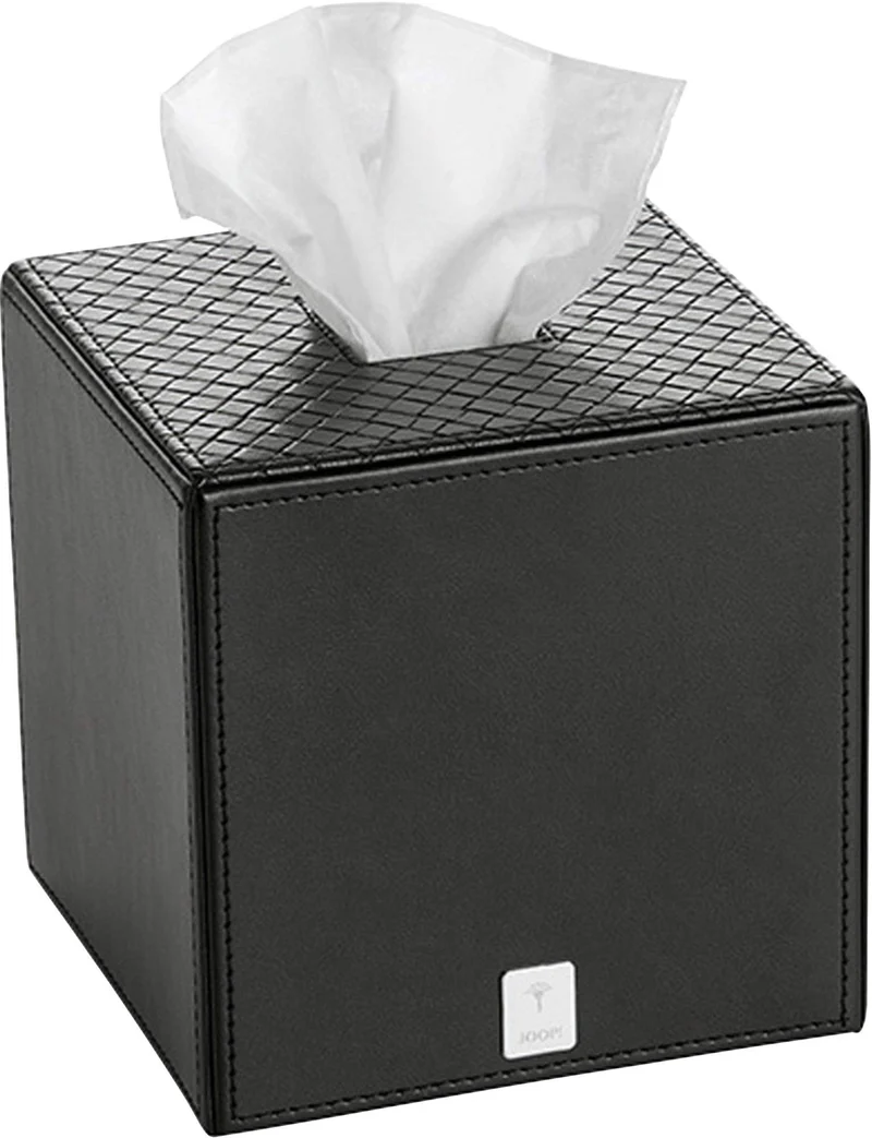 JOOP! BATHLINE, Papiertuchbox quadratisch, Schwarz
