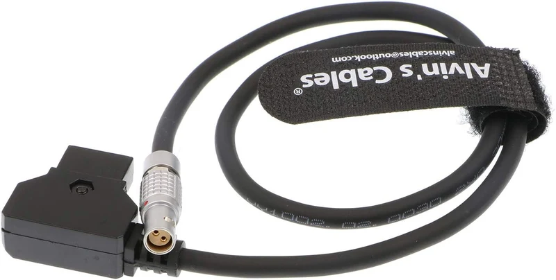 Alvin's Cables 2 Pin Buchse auf D-Tap Stromkabel für Red Komodo Kamera 50CM 50CM gerade 2-polig, 50C