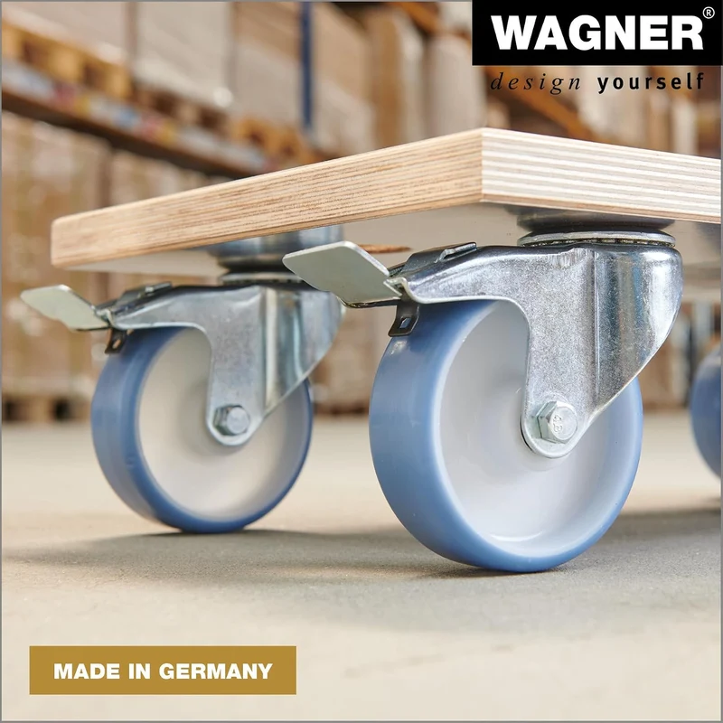 Wagner Transporthilfe MM 1341 I 57,5 x 30 x 15 cm - Tragkraft 500 kg - Multiplex - schwer beladene K