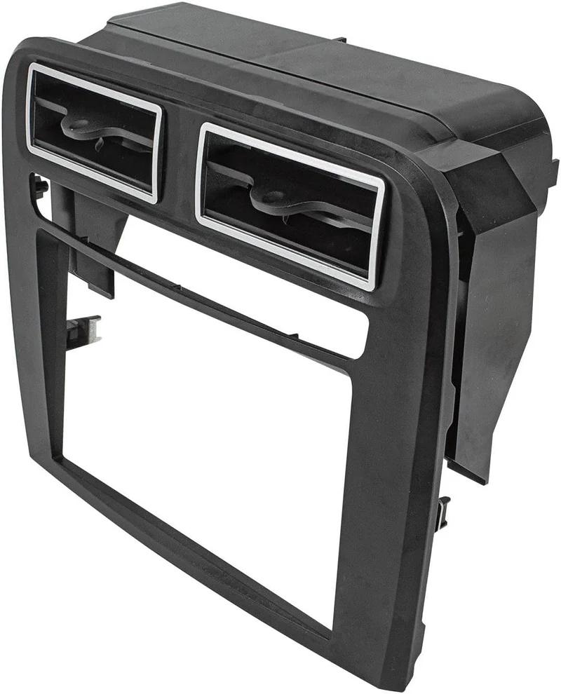 tomzz Audio 2414-046 Doppel DIN Radioblende kompatibel mit FIAT Grande Punto 199 2005-2009 schwarz