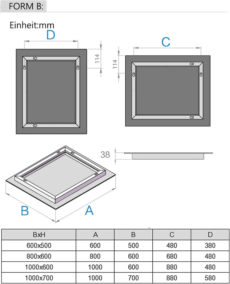 MEESALISA LED Badspiegel mit Beleuchtung 80x60 cm badezimmerspiegel mit beschlagfrei Touch warmweiss