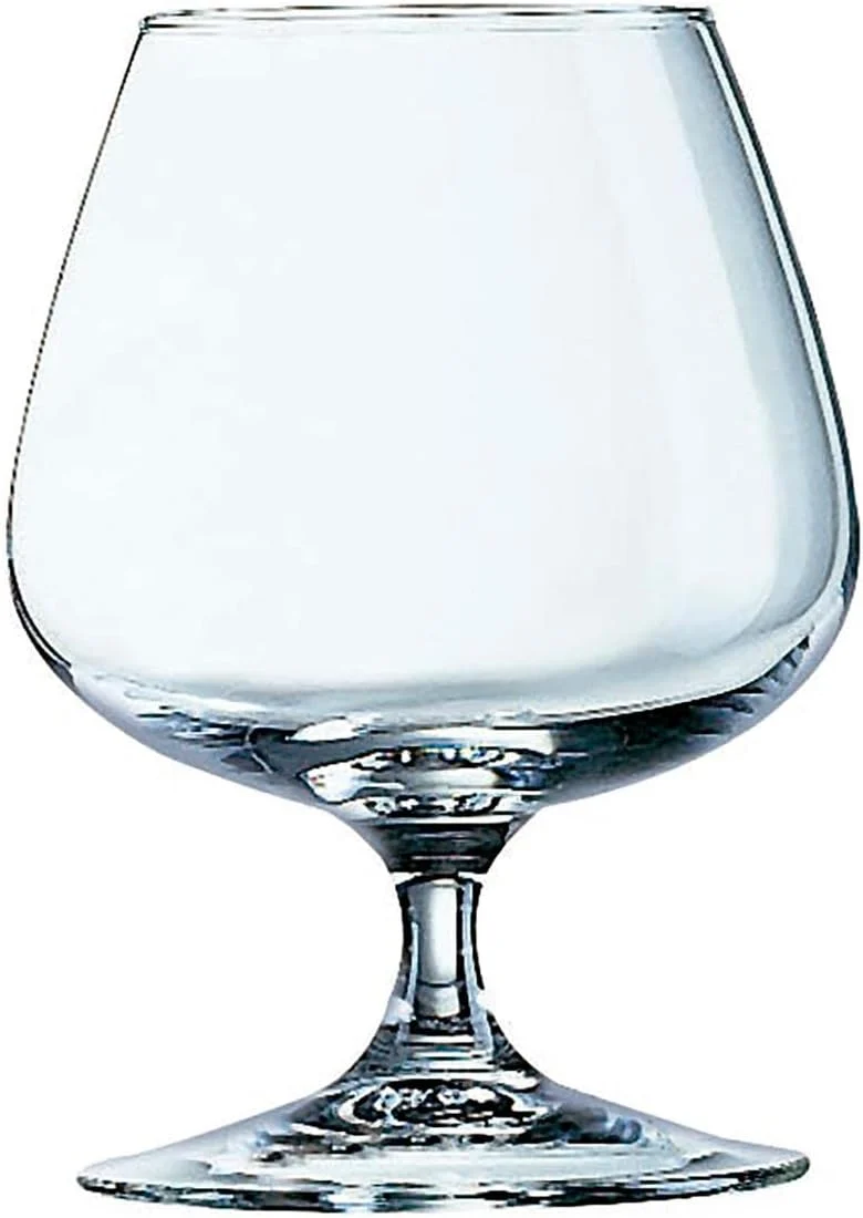 Arcoroc ARC 62664 Degustation Cognacschwenker, Cognacglas, 410ml, Glas, transparent, 6 Stück, 410ml