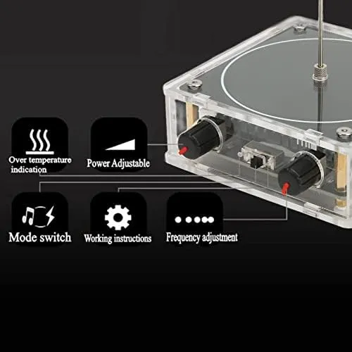 Musikalische Tesla-Spule, Berührbares Funkenbogen-Plasma-Bluetooth-Musikspulen-Kit, Drahtloses Lauts