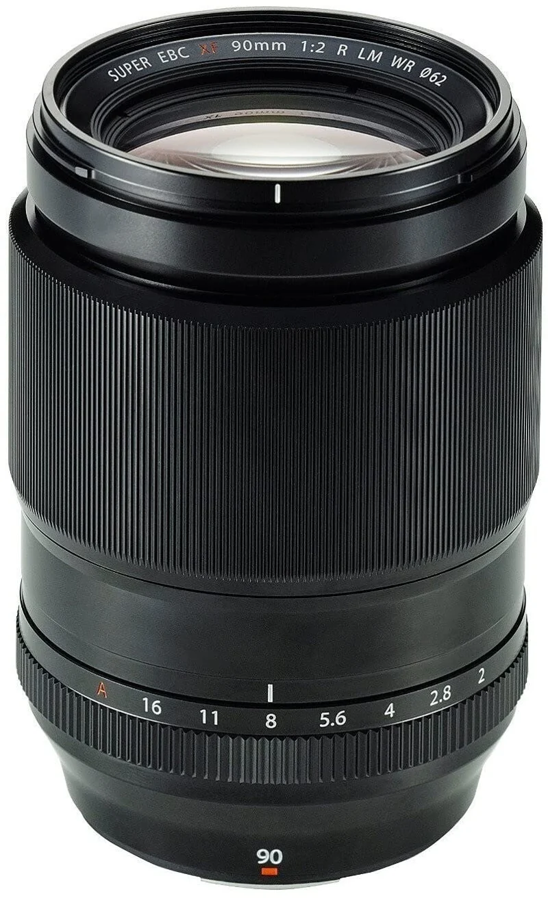 Fujifilm Fujinon XF90mm F2 R LM WR Objektiv schwarz Single, Single