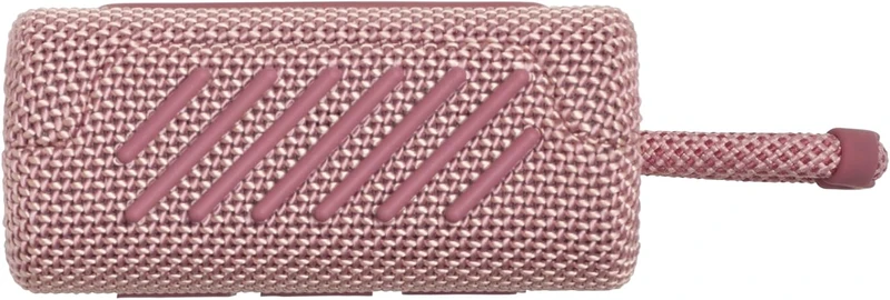 JBL GO 3 kleine Bluetooth Box in Pink – Wasserfester, tragbarer Lautsprecher für unterwegs – Bis zu